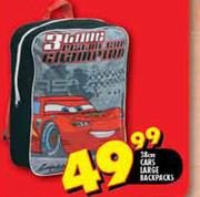 The World Of Cars Large Backpacks-38cm