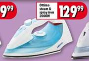 Ottimo Steam & Spray Iron-2000W