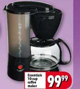 Essentials 10-Cup Coffee Maker