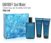 Davidoff Cool Water Eau De Toilette Gift Set-125ml