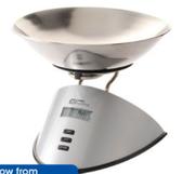 Clicks Stainless Steel Digital Kitchen Scale Each