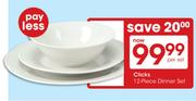 Clicks 12-Piece Dinner Set