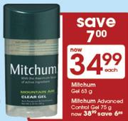 Mitchum Control Gel-75gm