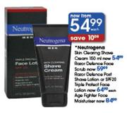 Neutrogena Razor Defence Face Scrub Each