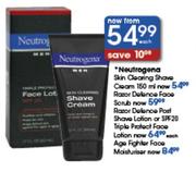 Neutrogena Skin Cleaning Shave Cream-150ml Each