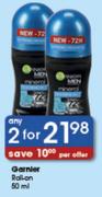 Garnier Roll-On-2 x 50ml