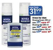 Nivea for Men Shaving Foam-200ml Each