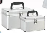 Clicks Solid Medium Aluminium Cosmetics Case