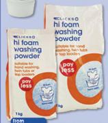 Clicks Washing Powder Auto-1kg Each