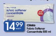 Clicks Fabric Softener Concentrate-500ml Each