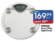 Safeway Round Glass Digital Scale-Each