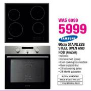 Samsung Stainless Steel Oven and Hob-60cm(PKG007)