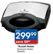 Russell Hobbs Sandwich Maker (RHSM035) - Each