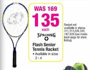 Spalding Flash Senior Tennis Racket Each