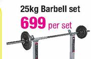 Trojan 25kg Barbell Set-Per Set