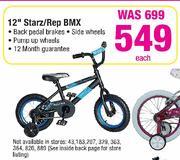 12" Starz/Rep Bmx Each