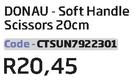 Donau-Soft Handle Scissors-20cm (CTSUN7922301)