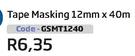 Tape Masking-12mm x 40m (GSMT1240)