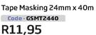 Tape Masking-24mm x 40m (GSMT2440)