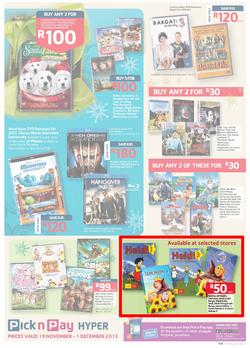 Pick n Pay Hyper : Save On All Your Gifting Favourites ( 19 Nov - 01 Dec 2013 ), page 18