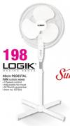  Logik 40cm Pedestal Fan LDS01 40BS