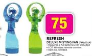 Refresh Deluxe Misting Fan FML0014-Each