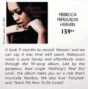 Rebecca Ferguson Heaven DVD