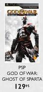 PSP God Of War Ghost Of Sparta