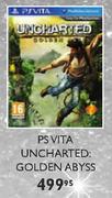 PS Vita Uncharted Golden Abyss