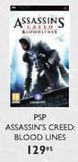 PSP Assassin's Creed Blood Lines