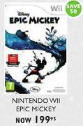 Nintendo Wii Epic Mickey