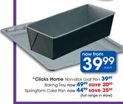 Clicks Home Non-Stick Loaf Pan