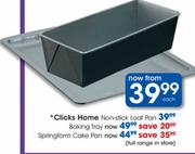 Clicks Home Baking Tray