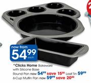 Clicks Home Bakeware With Silicone Base