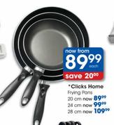 Clicks Home Frying Pans-20cm