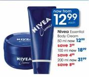 Nivea Essential Body Cream-200ml Each