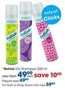 Batiste Dry Shampoo For Dark Or Deep Brown Hair