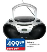 Safeway CD Player/Radio With MP3 - Each