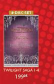 Twilight Saga 1-4- 4-Disc Set