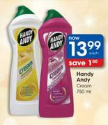 Handy Andy Cream-750ml Each