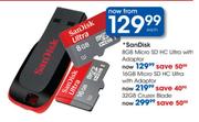 Sandisk 32GB Cruzer Blade-Each