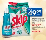 Skip Intelligent Washing Powder-2kg Each
