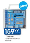 Safeway Alkaline Family Pack Batteries-Per Pack