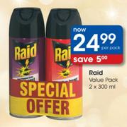 Raid-2x300ml Per Pack
