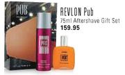 Revlon Pub Aftershave Gift Set-75ml
