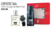 Lentheric Solo Cologne & Watch Set-100ml