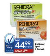Rehidrat Sport-6 Sachets Per Pack