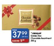 Jacquot Golden Box Chocolate Assortment-300g