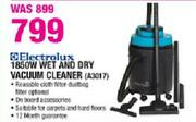 Electrolux Wet and Dry Vacuum Cleaner(A3017)