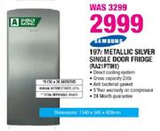 Samsung Metallic Silver Single Door Fridge-197Ltr(RA21PTIH1)